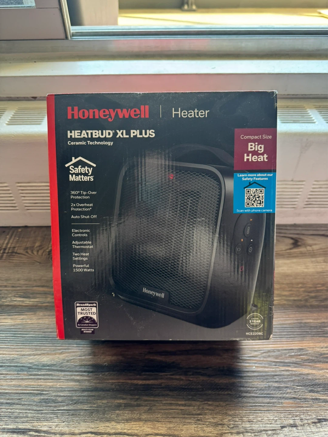Honeywell Heatbud XL PLUS Ceramic Heater