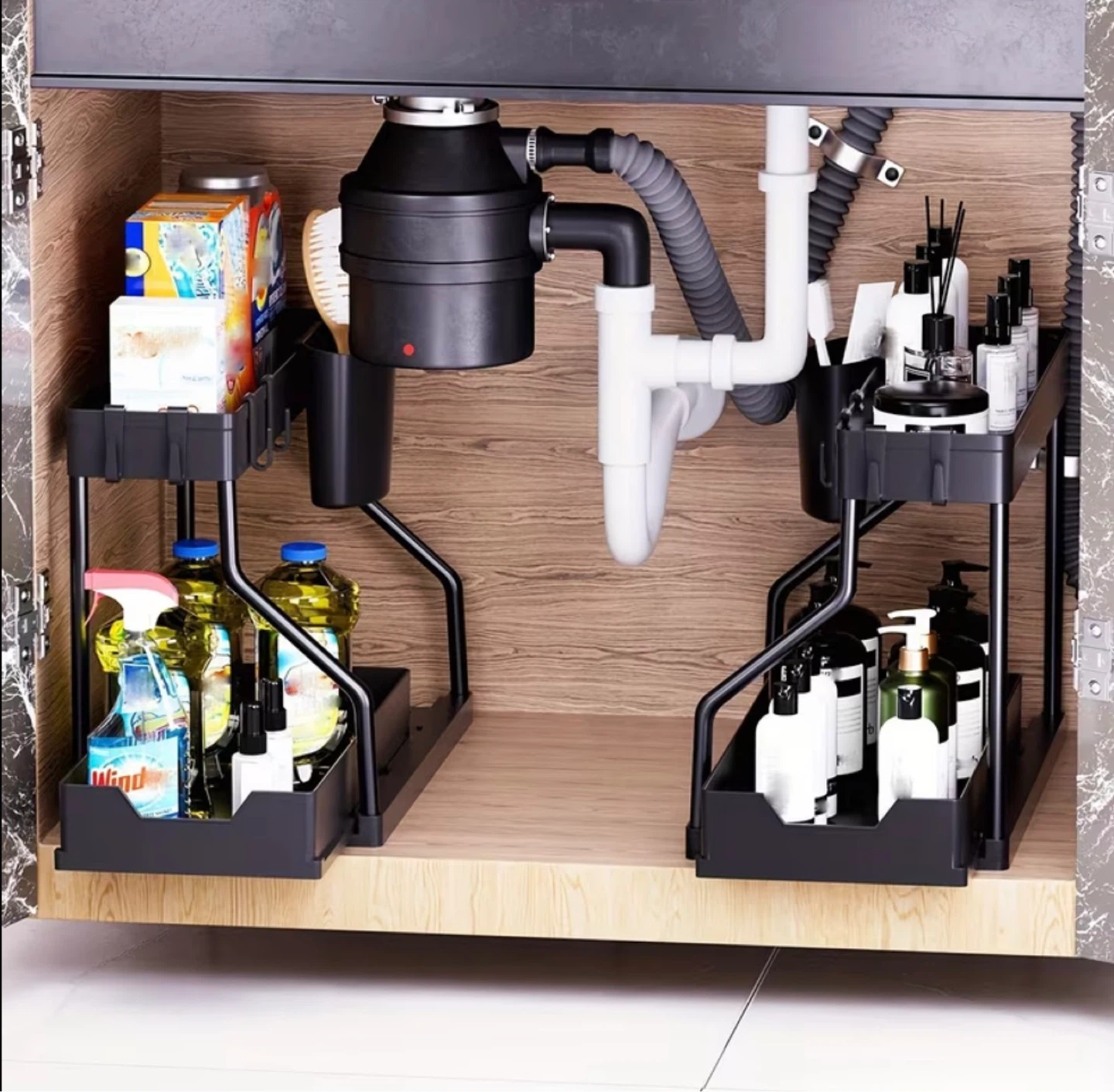 2-Tier Pull-Out Under Sink Organizer (BRAND NEW IN BOX)