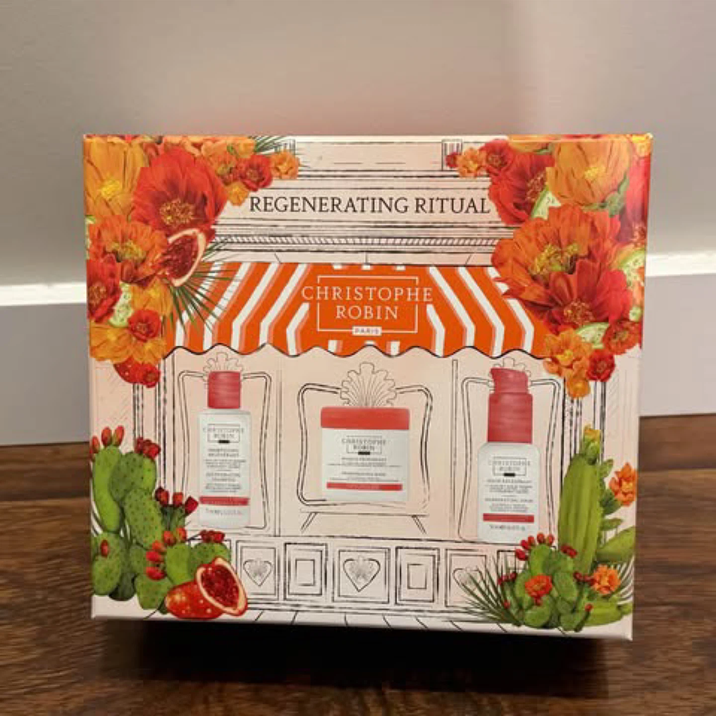 ⭐️SALE⭐️100% New Christophe Robin Regenerating Ritual Gift Set