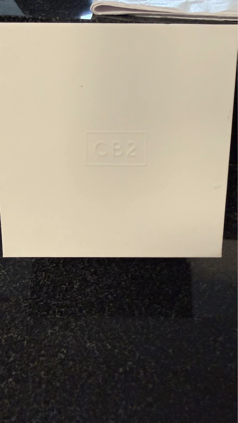 CB2 Marble Coaster- set of 4 - photo 3