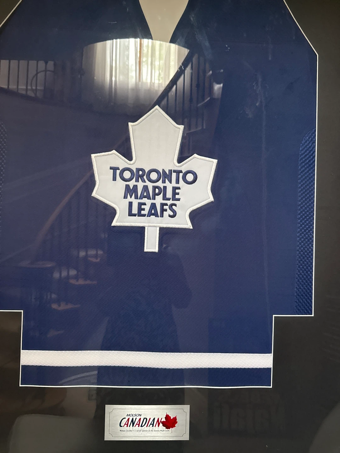 Framed Toronto Maple Leafs Jersey - photo 2