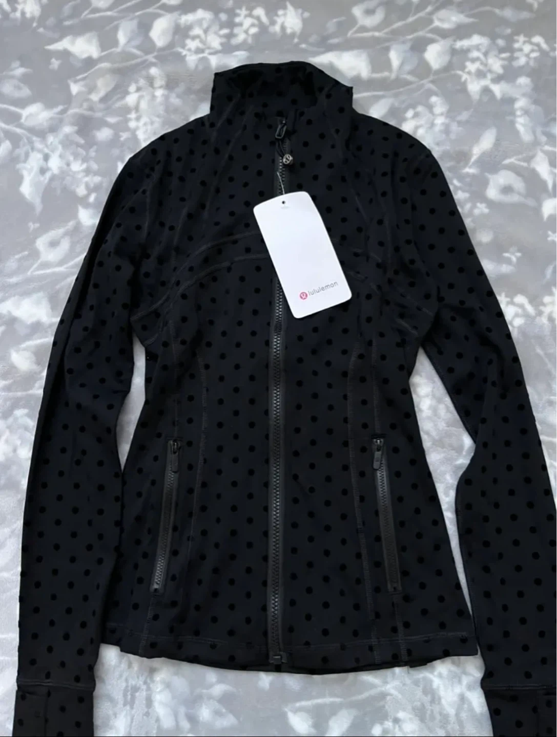 Lululemon Black Polka Dot Jacket