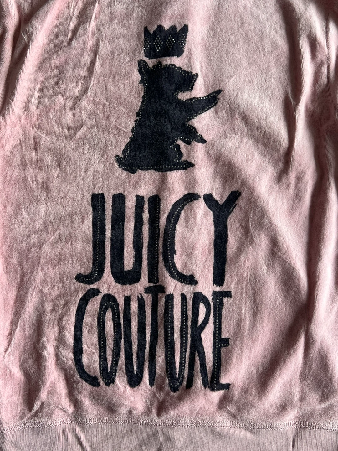 Juicy Couture Pink Velour Hoodie -Size Small - photo 5