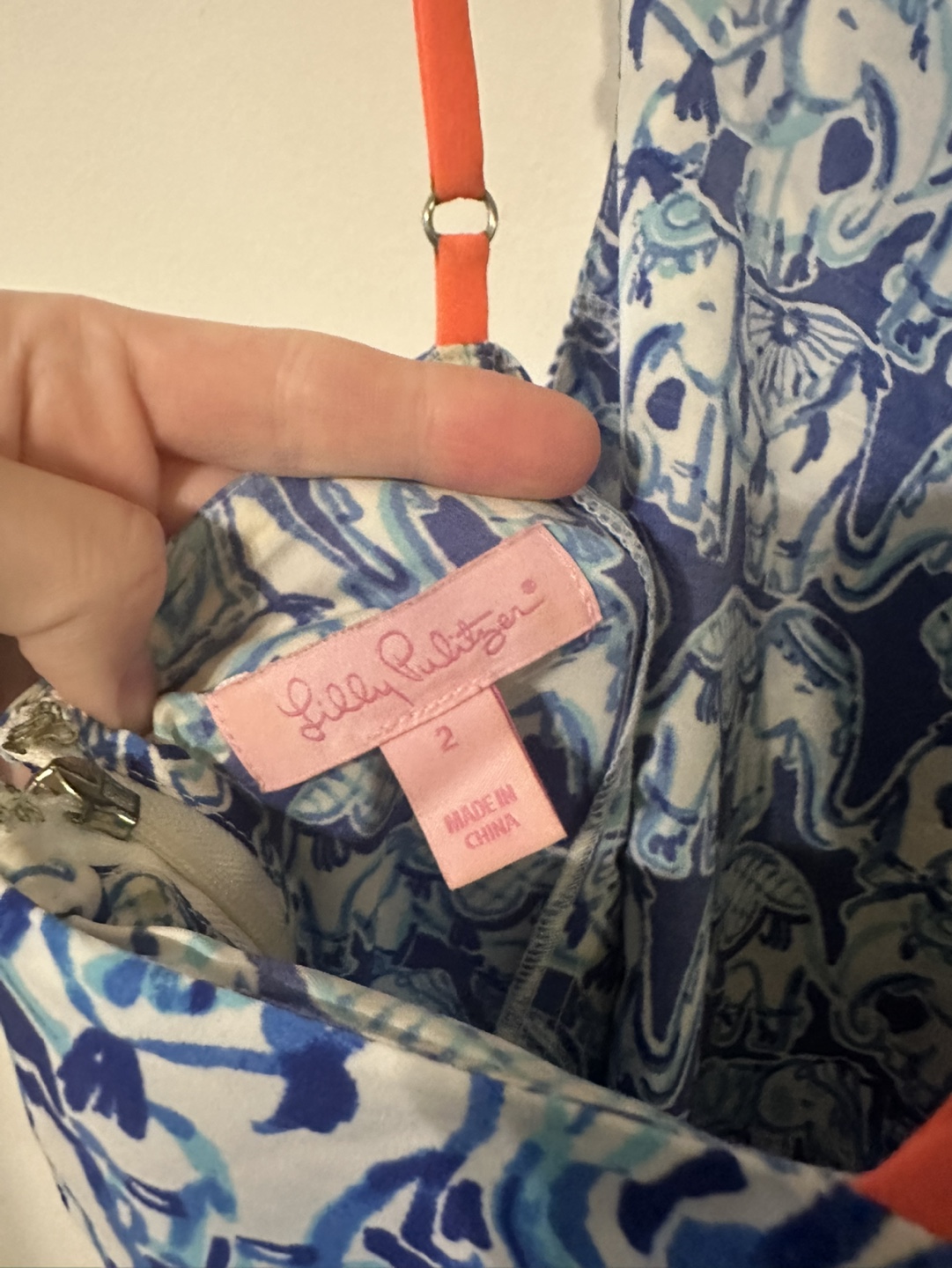 Lilly Pulitzer Elephant Print Romper Size 2 - photo 4