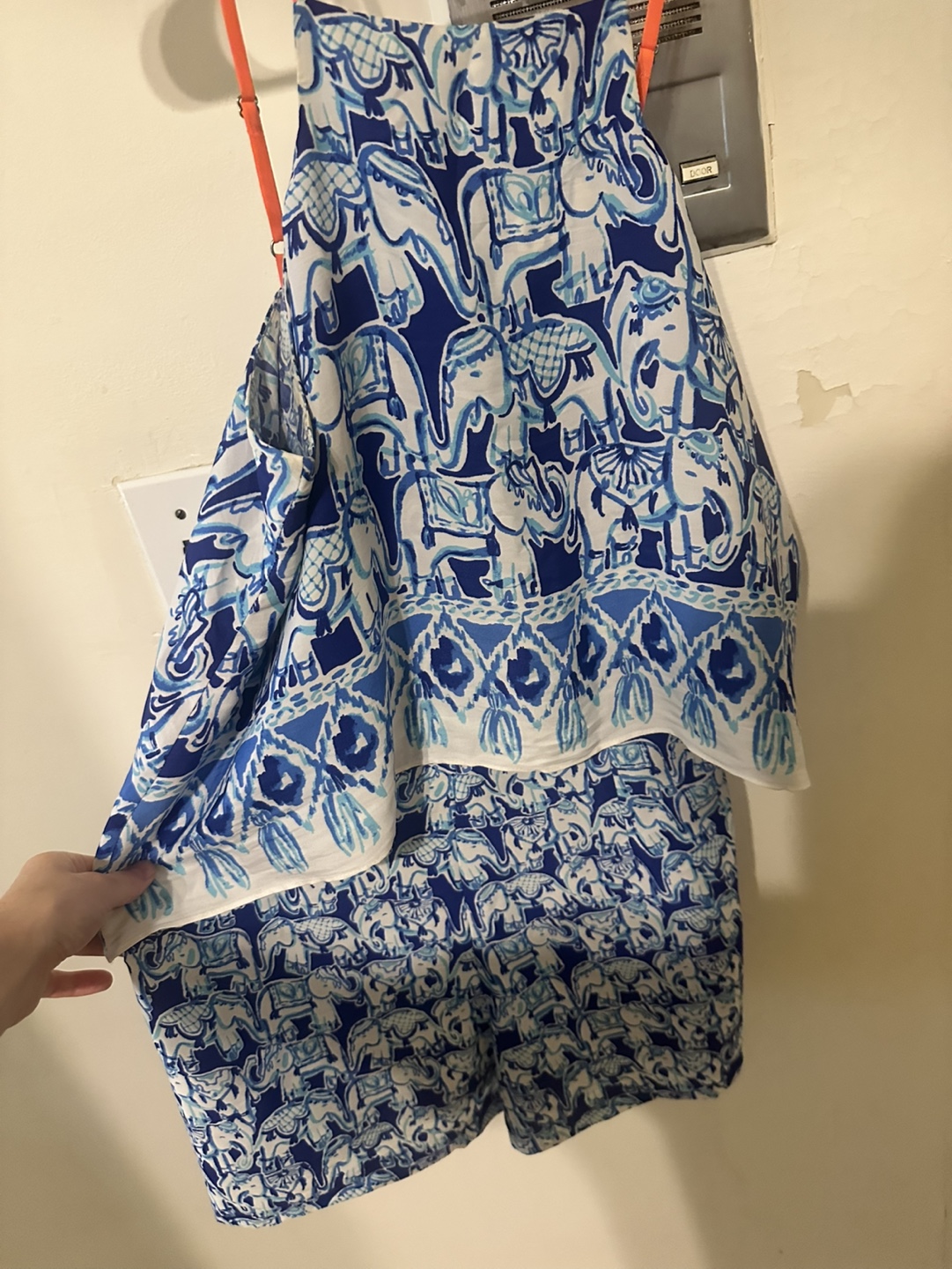 Lilly Pulitzer Elephant Print Romper Size 2 - photo 2