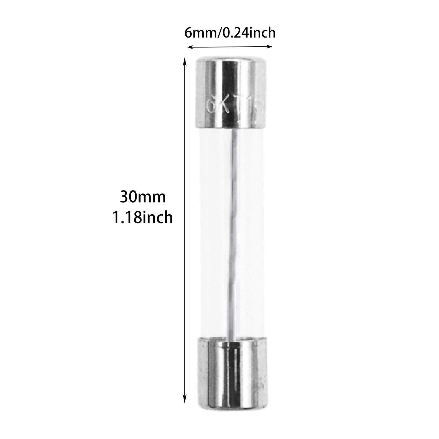 Fast Blow Fuses F1.5AL250V 6x30mm 2 Pack
