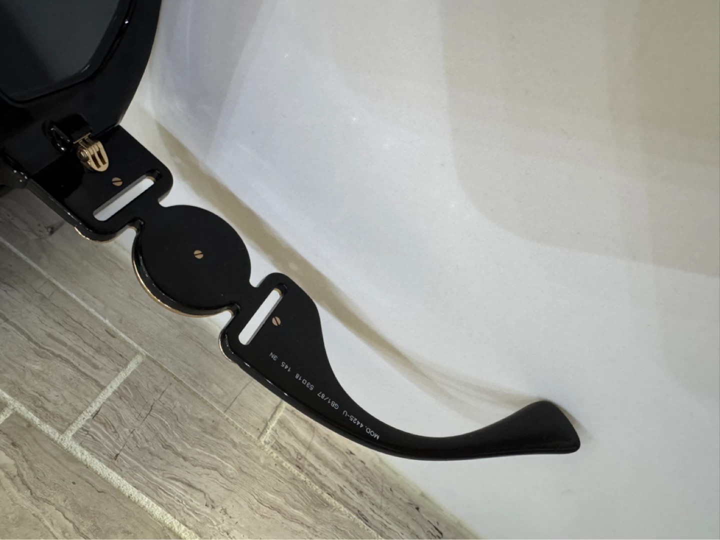 Versace Black Sunglasses with Medusa Emblem - photo 4