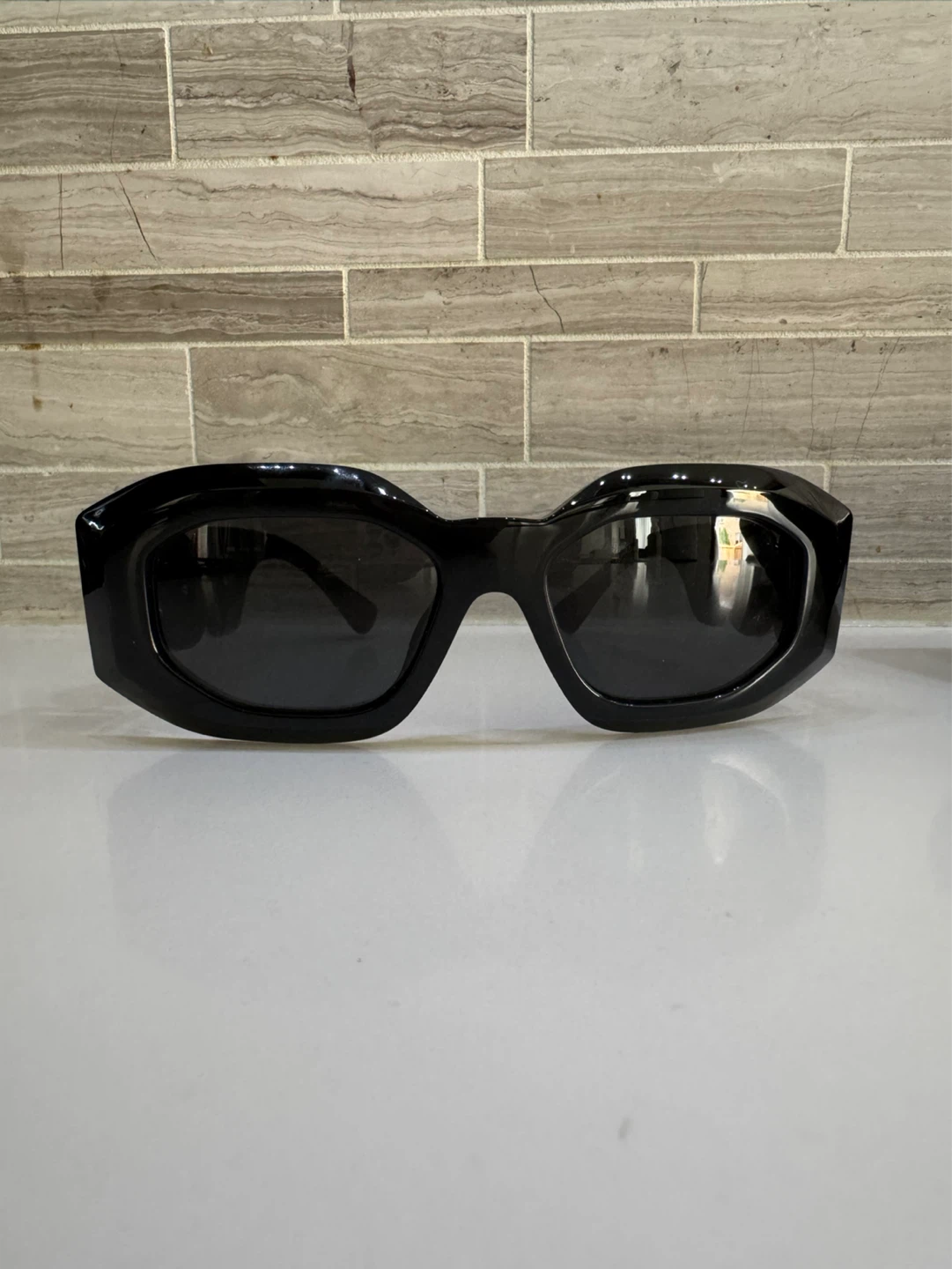 Versace Black Sunglasses with Medusa Emblem - photo 2