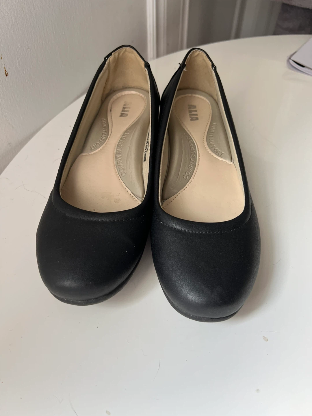 ALIA Black Ballet Flats - Size 6 - photo 2