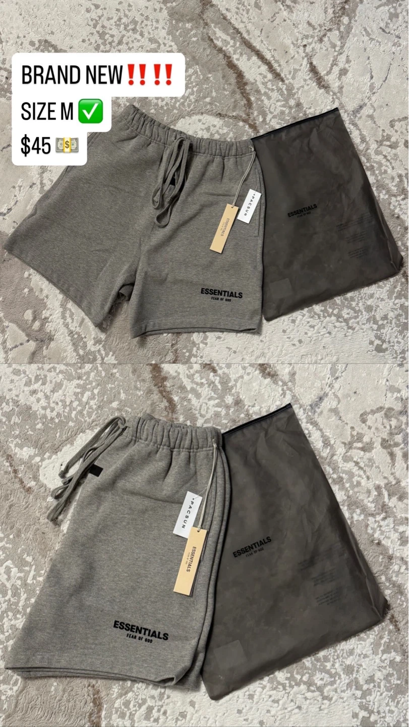 Fear of God Essentials Sweat Shorts - photo 2