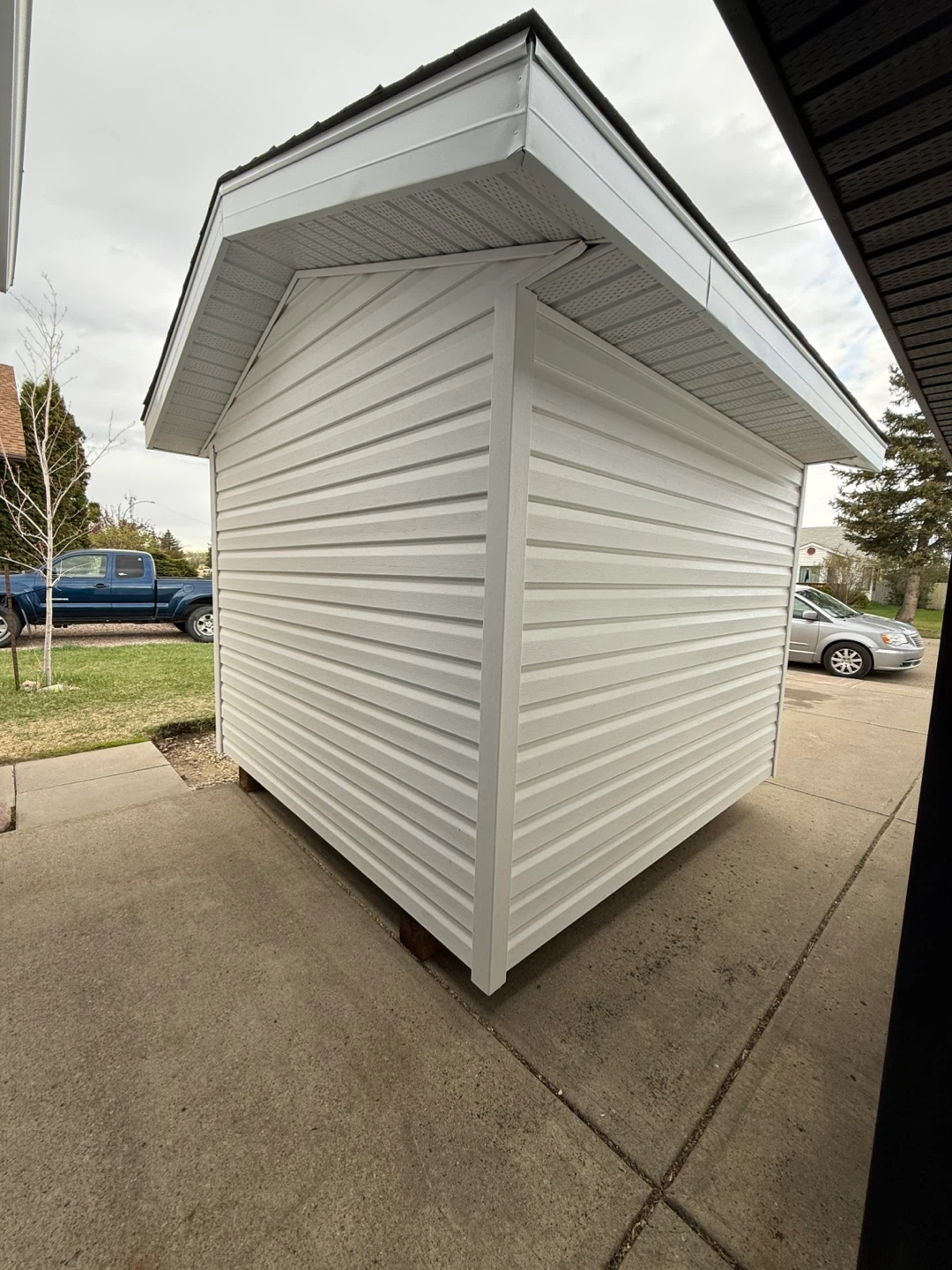 White Vinyl Shed - photo 3