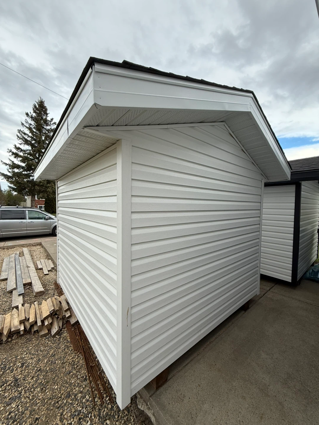 White Vinyl Shed - photo 4