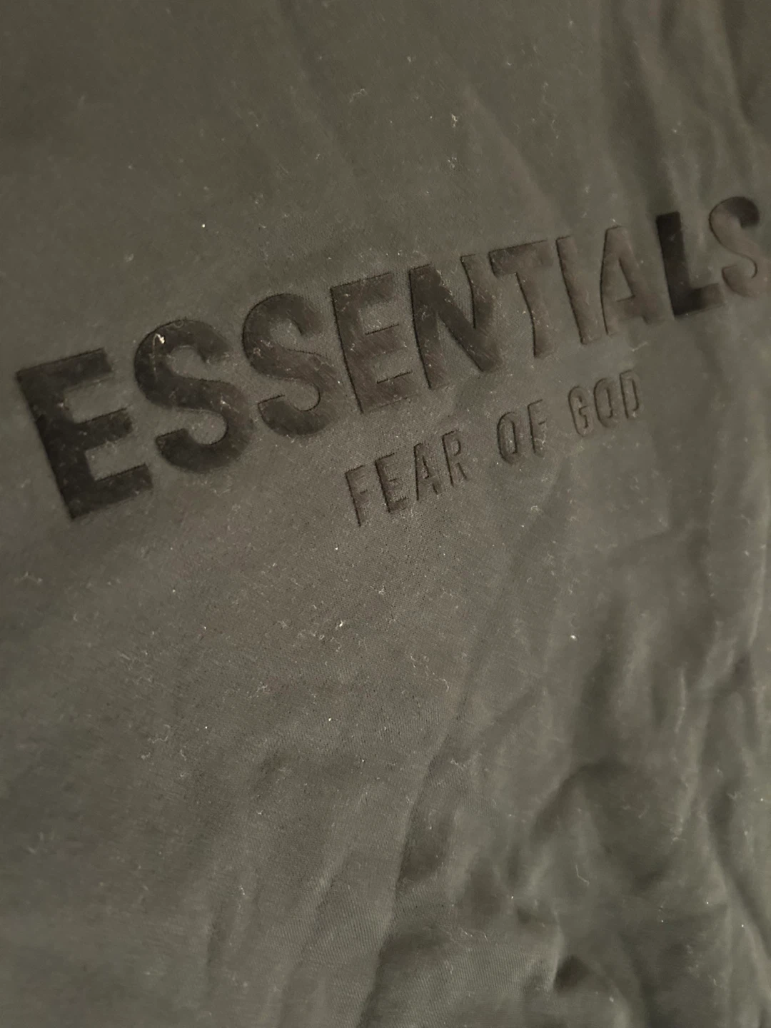 FEAR OF GOD ESSENTIALS Black Hoodie - photo 5