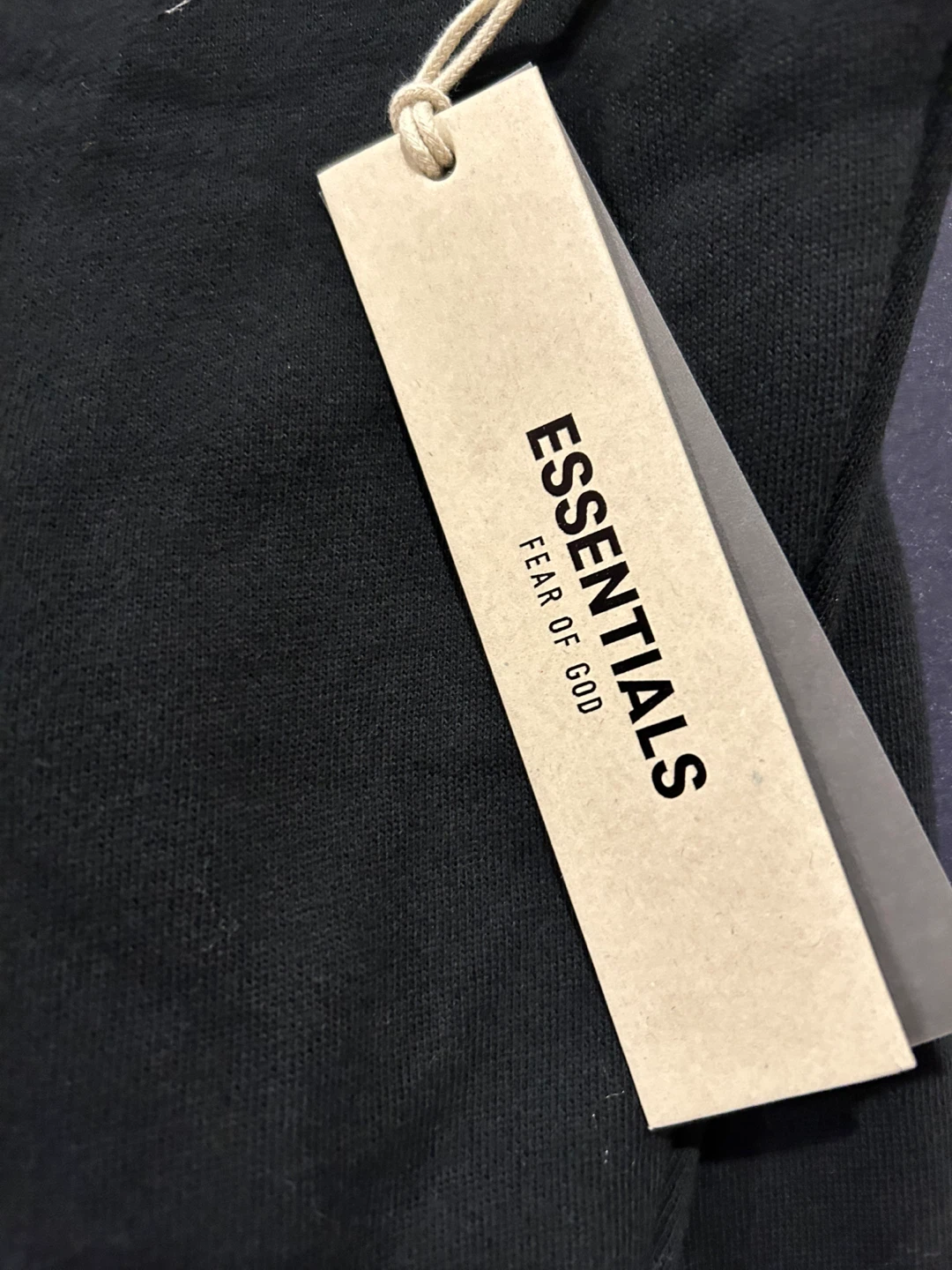 FEAR OF GOD ESSENTIALS Black Hoodie - photo 2
