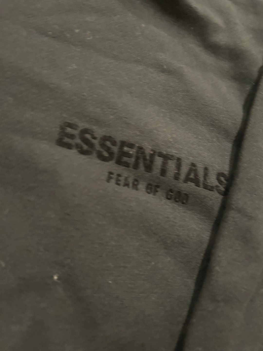 FEAR OF GOD ESSENTIALS Black Hoodie - photo 3