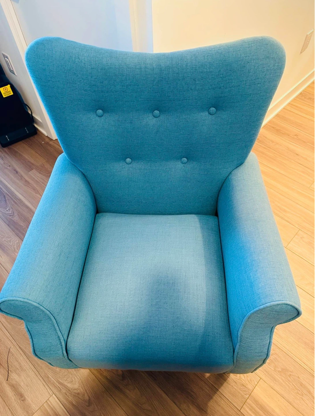 Teal Accent Chair - photo 2
