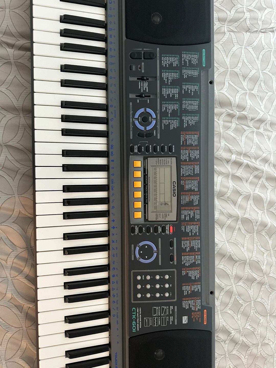 Casio CTK-601 Electronic Keyboard - photo 3