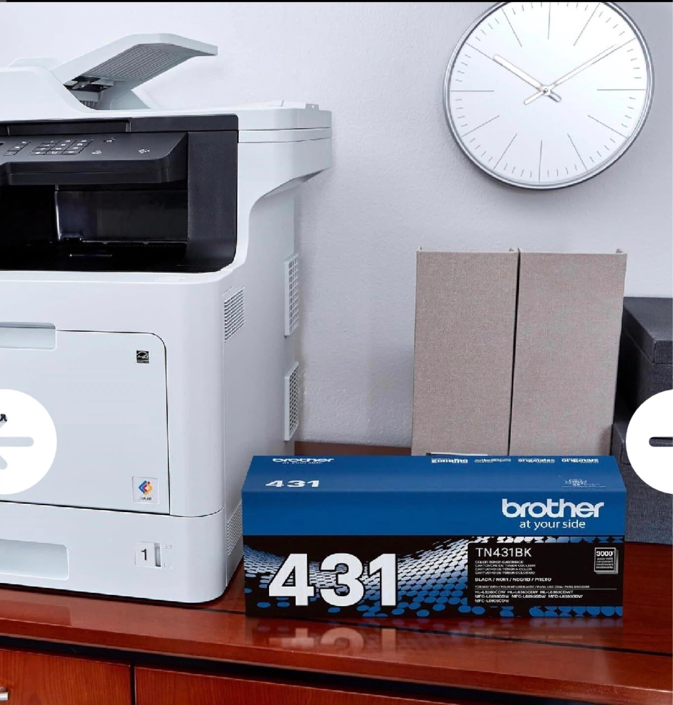 Brother TN431BK Genuine Toner Cartridge - photo 3