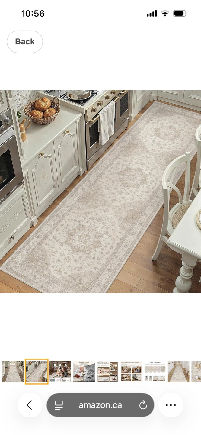 Distressed Medallion Runner Rug 3X10 - photo 2