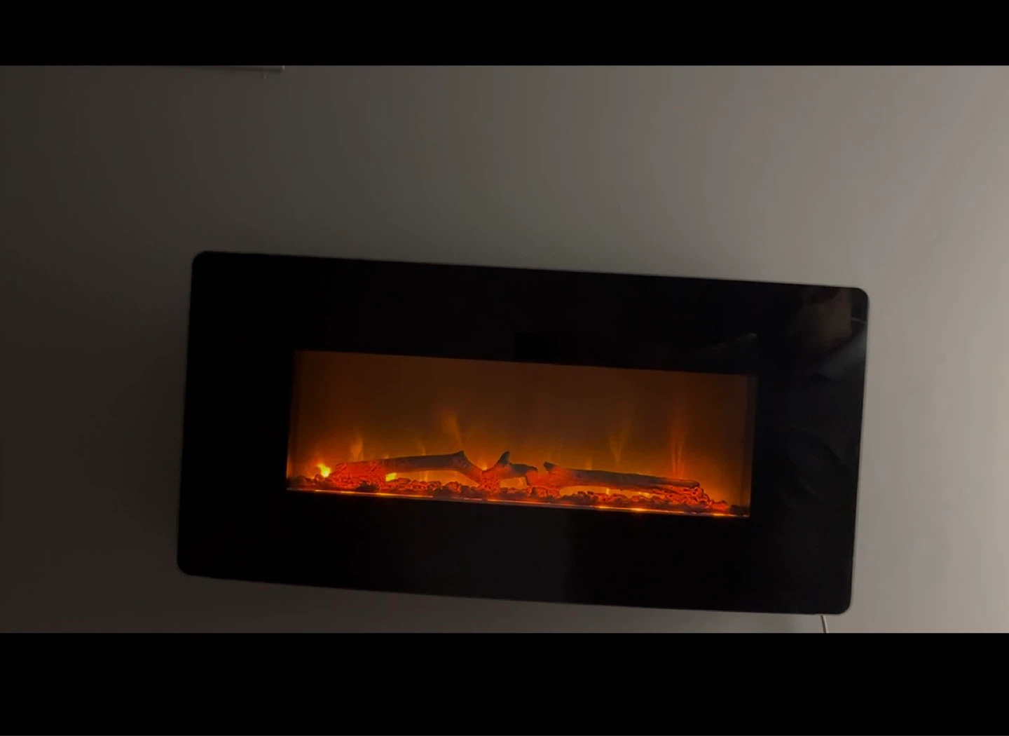 Electric Fireplace 🔥 with Wall Mounted Heater
