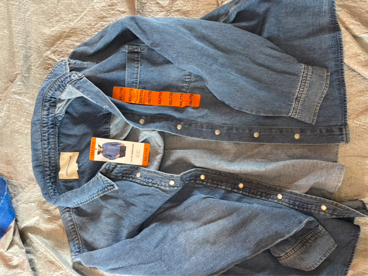 Ladies Lucky Brand Denim Shirt