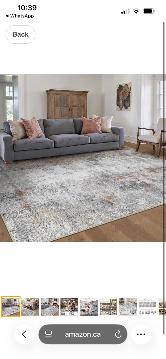 Abstract Area Rug 6x9