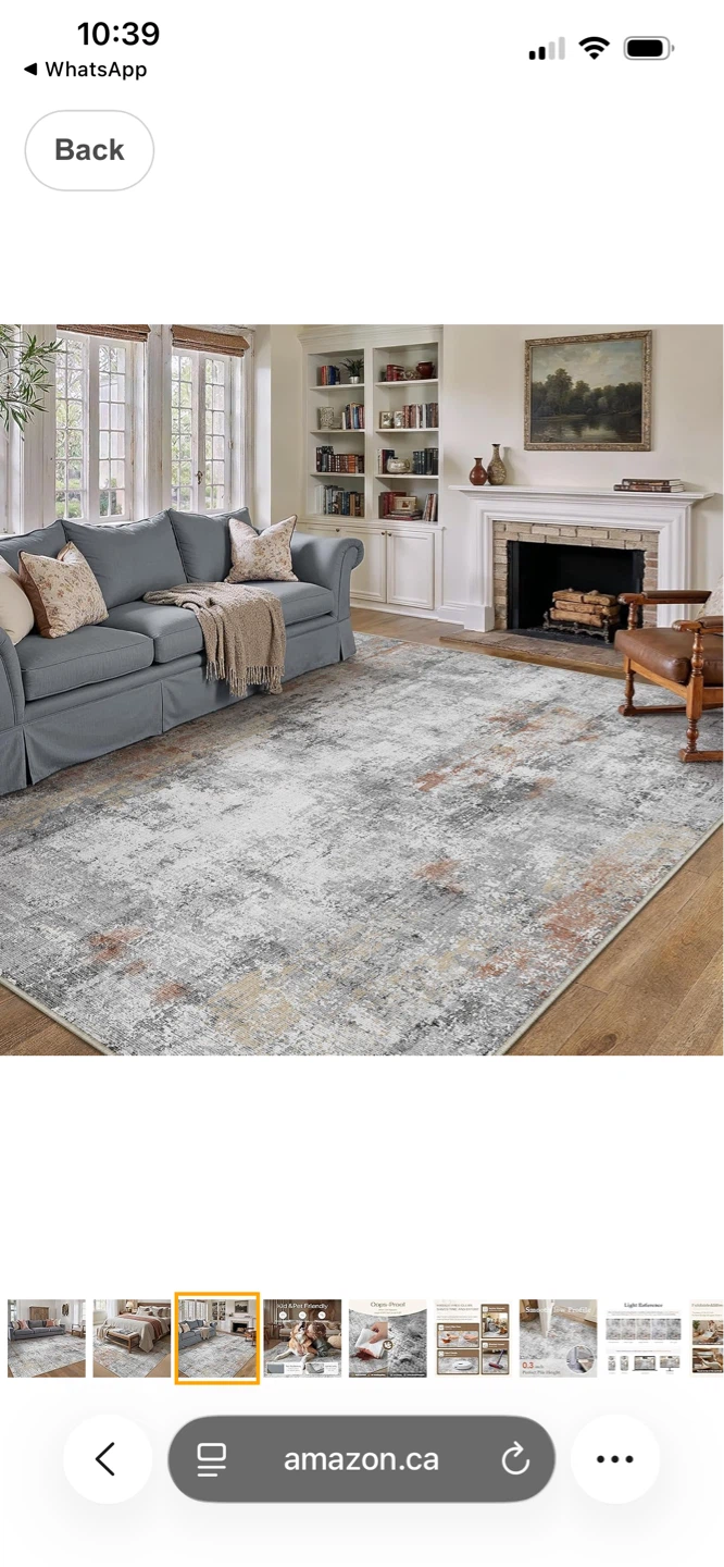 Abstract Area Rug 6x9 - photo 3