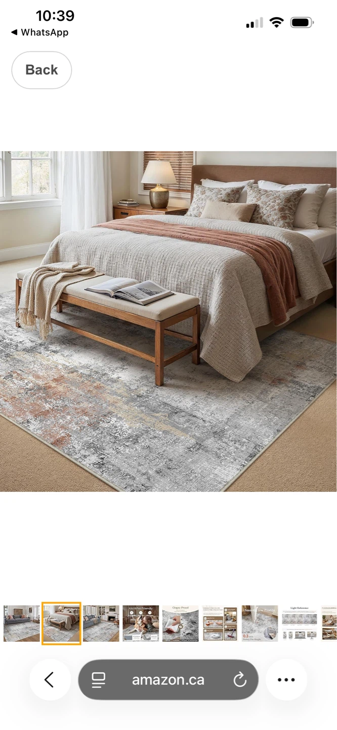 Abstract Area Rug 6x9 - photo 2