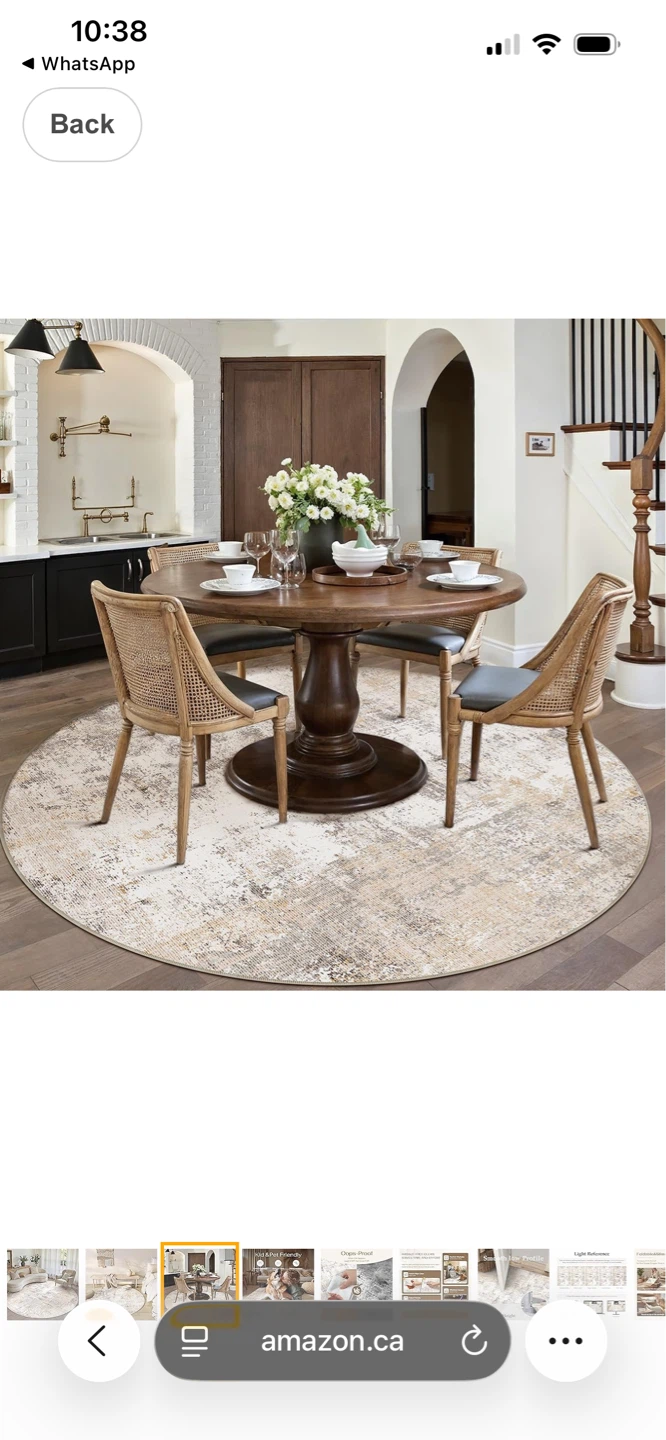 Round Area Rug 8ft - photo 3