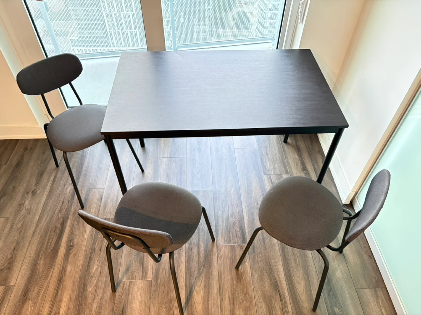 IKEA SANDSBERG Dining Table & 3 Chairs - photo 3