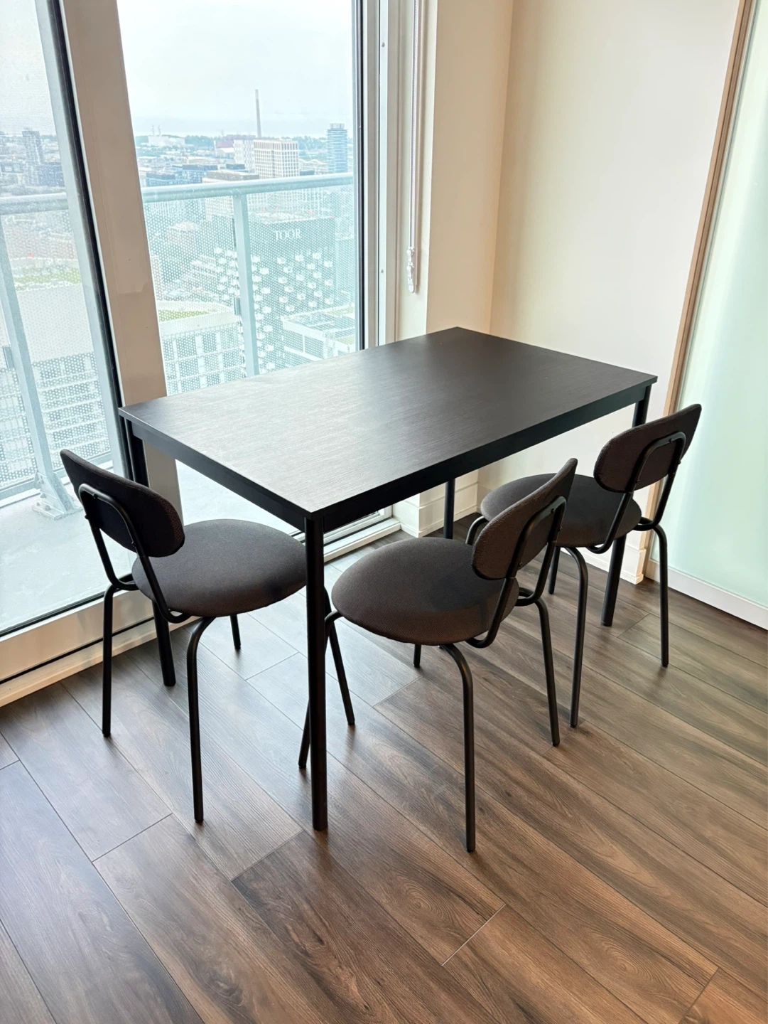 IKEA SANDSBERG Dining Table & 3 Chairs