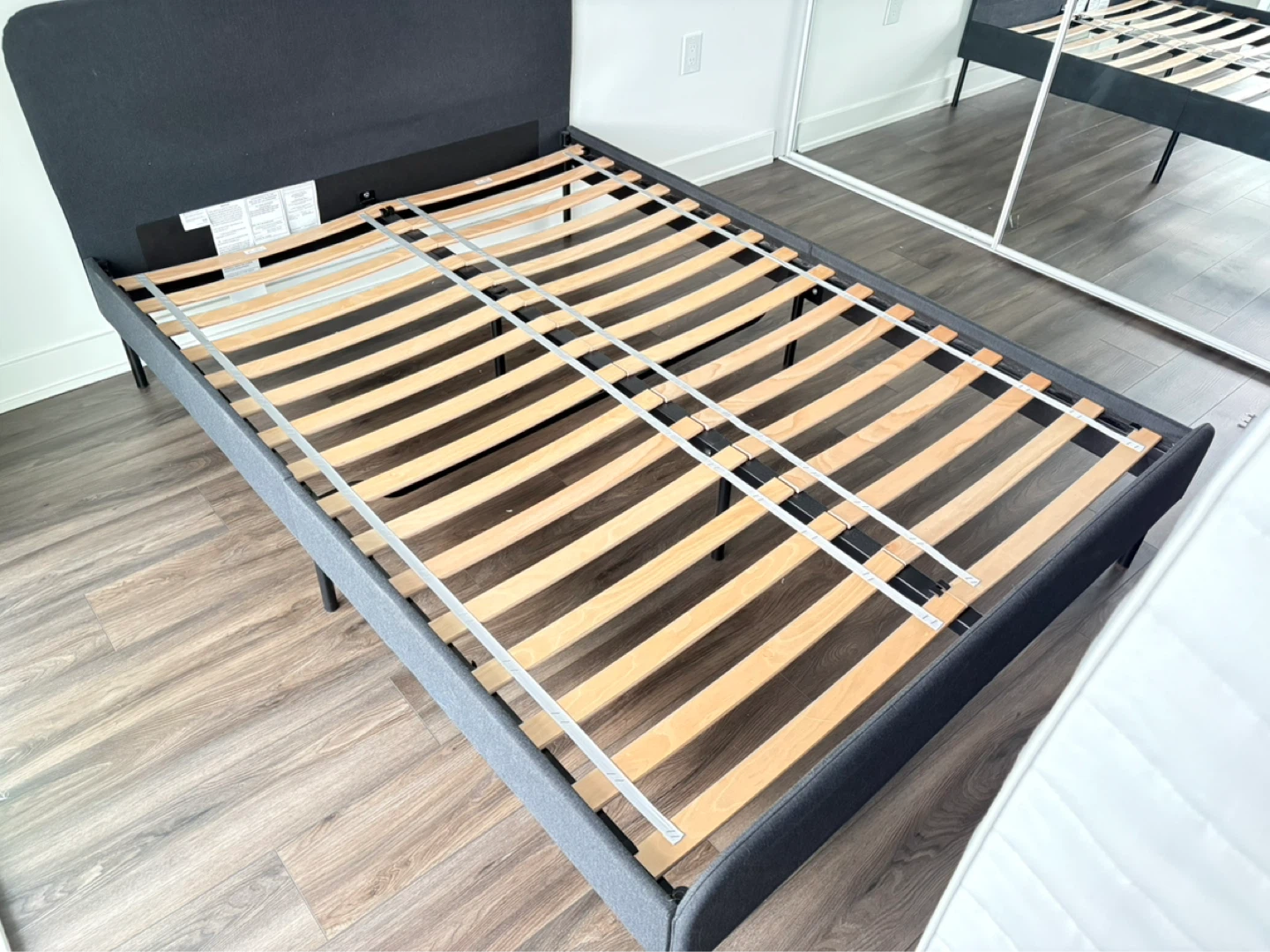 IKEA Malm Queen Bed Frame with Slatted Base - photo 4
