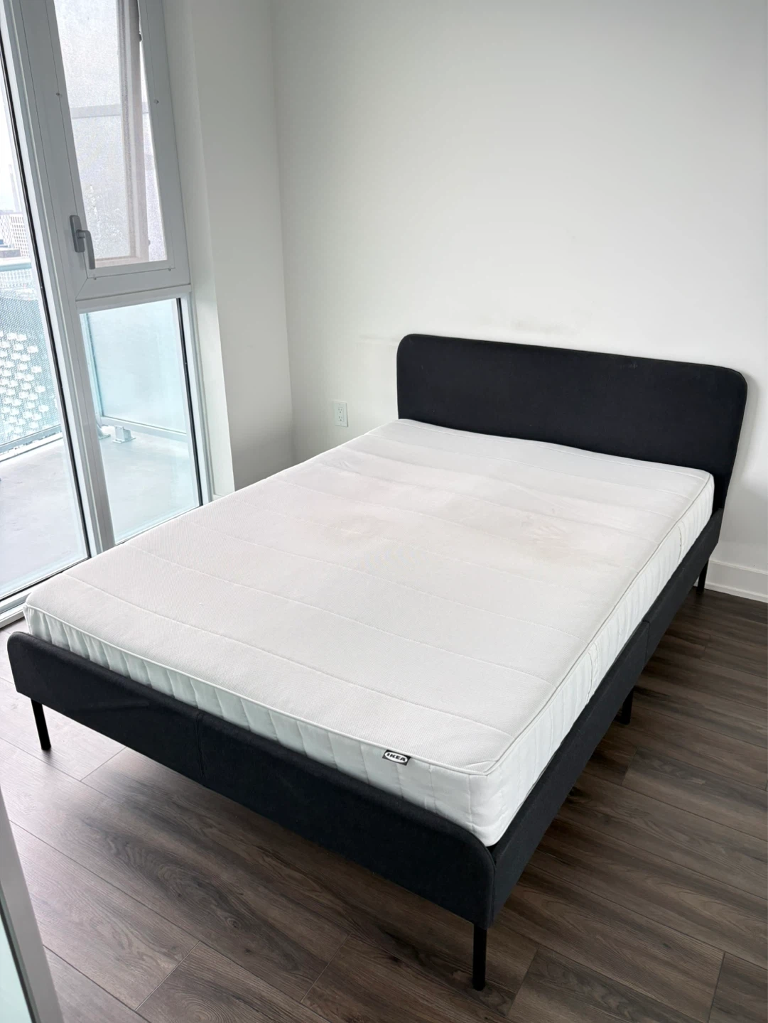 IKEA Malm Queen Bed Frame with Slatted Base