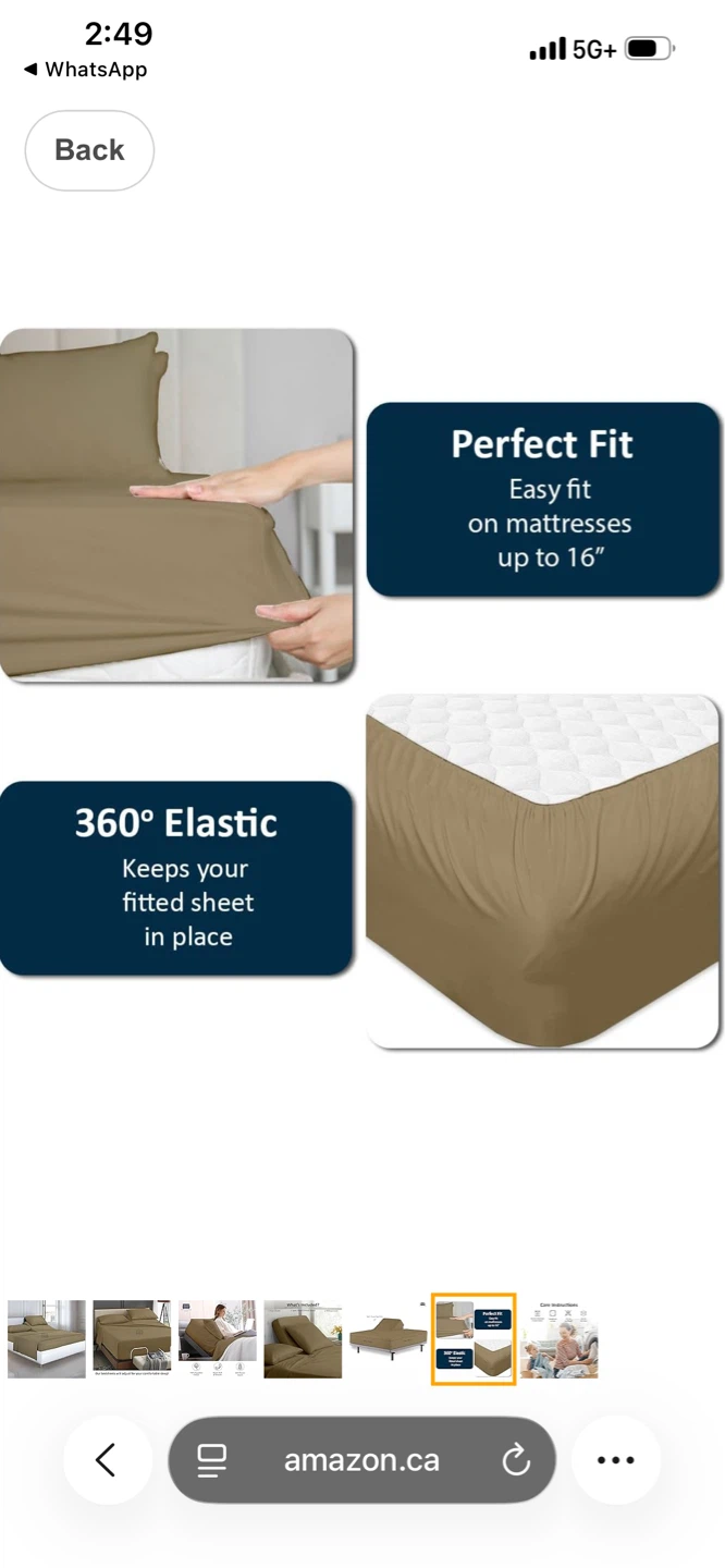 Luxury Split Head King Sheet Set - photo 5