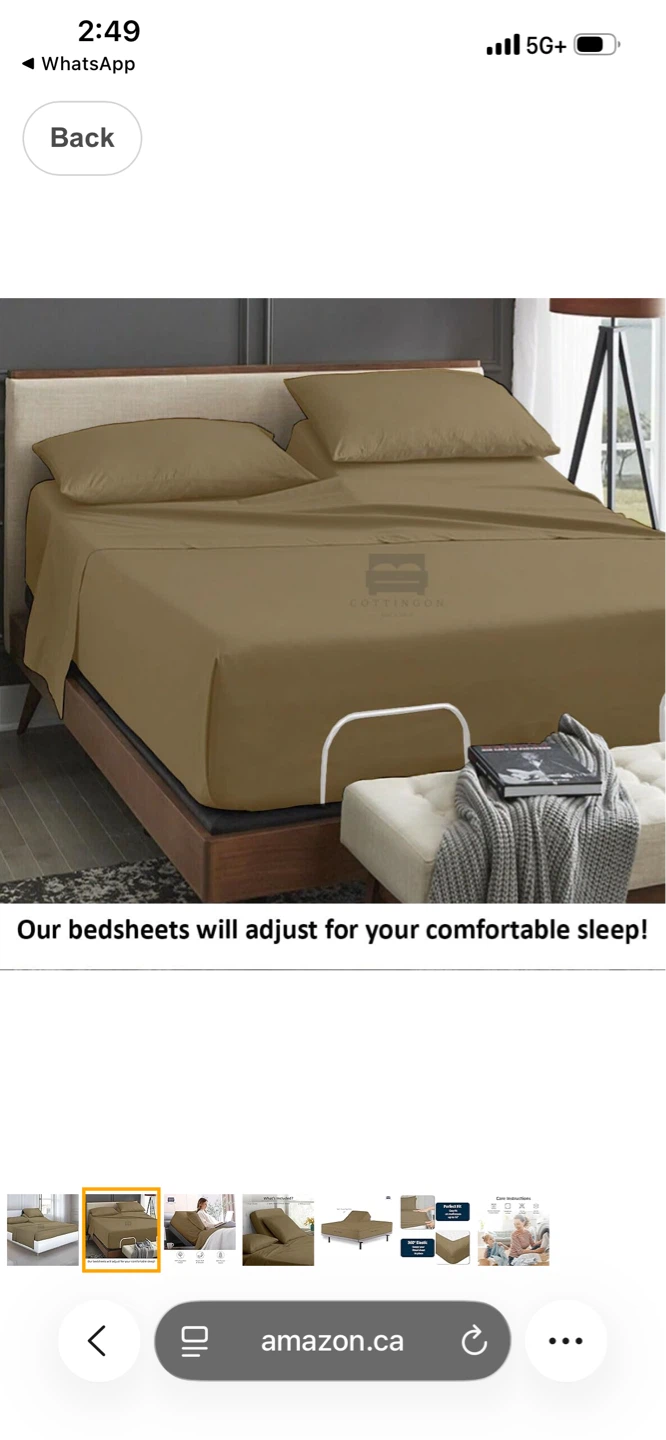 Luxury Split Head King Sheet Set - photo 2