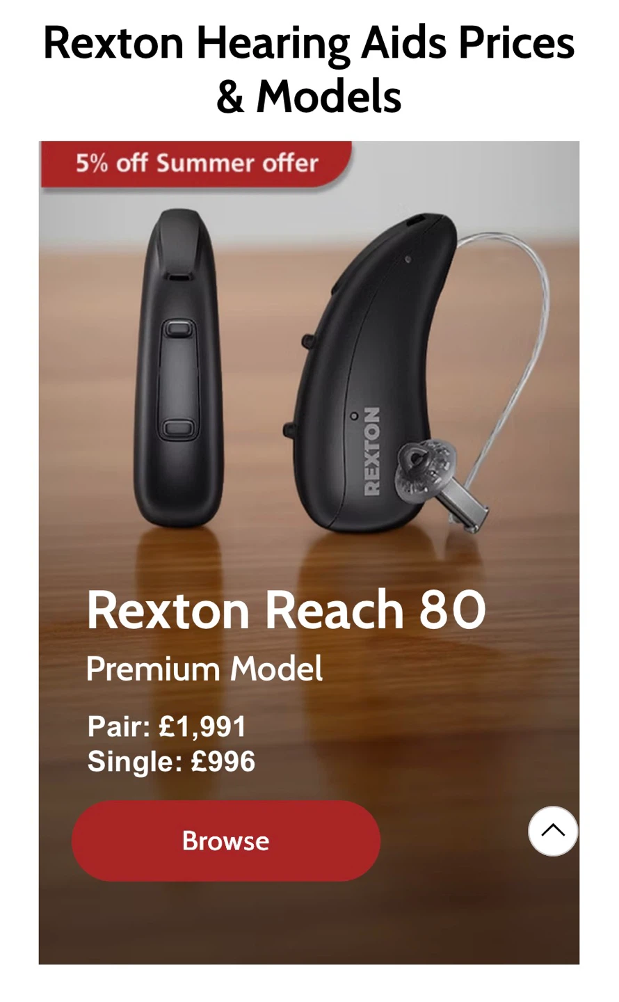 Rexton Reach 60 Hearing Aids with Charging Case - photo 5