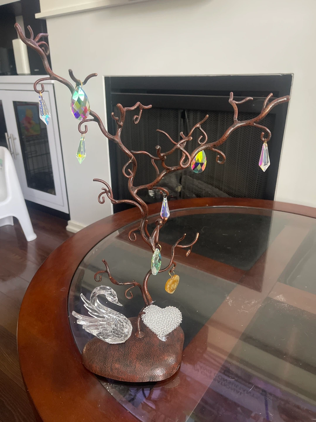 Jewellery Tree Stand with Crystal Accents - photo 2