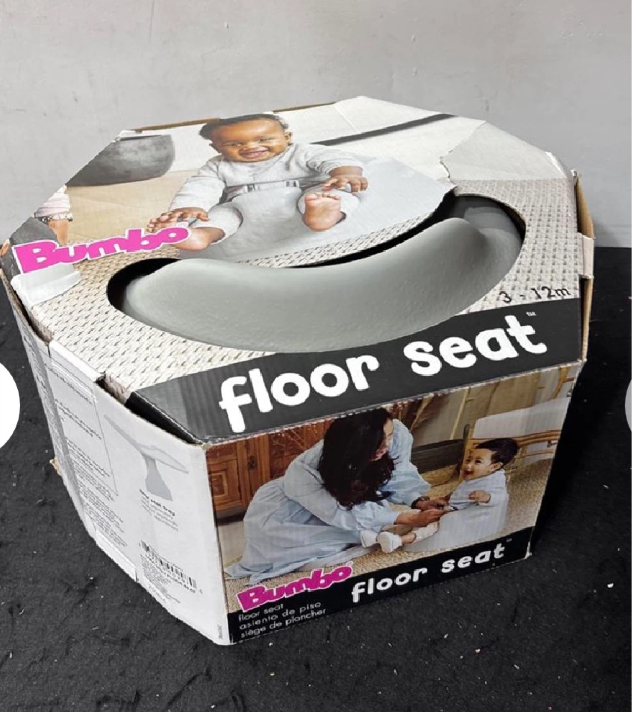 Bumbo Floor Seat - Cool Grey