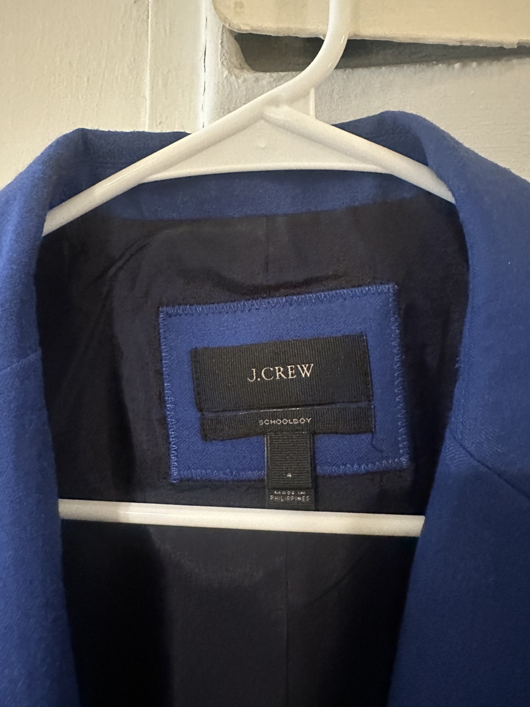 J.Crew Blazer Size 4 Royal Blue - photo 2