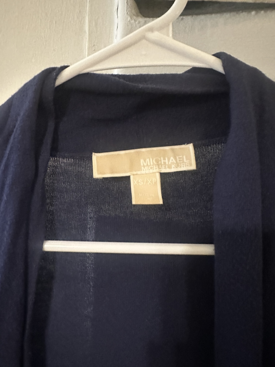 Michael Kors Navy Blue Cardigan - photo 2