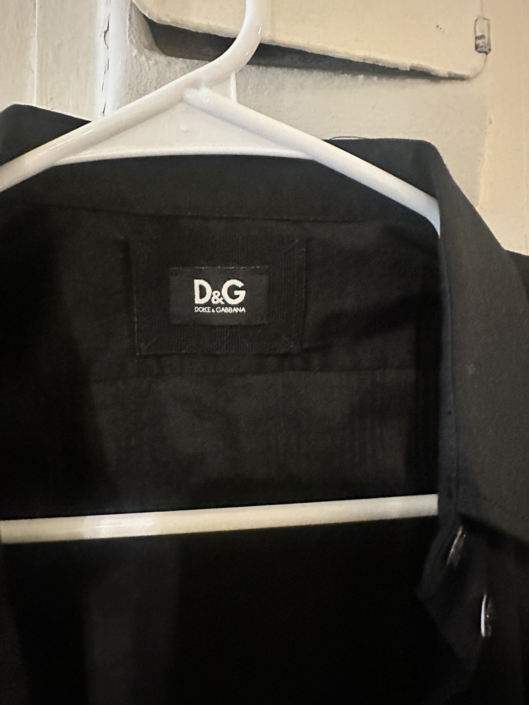 D&G Dolce & Gabbana Black Button-Up Shirt - photo 2