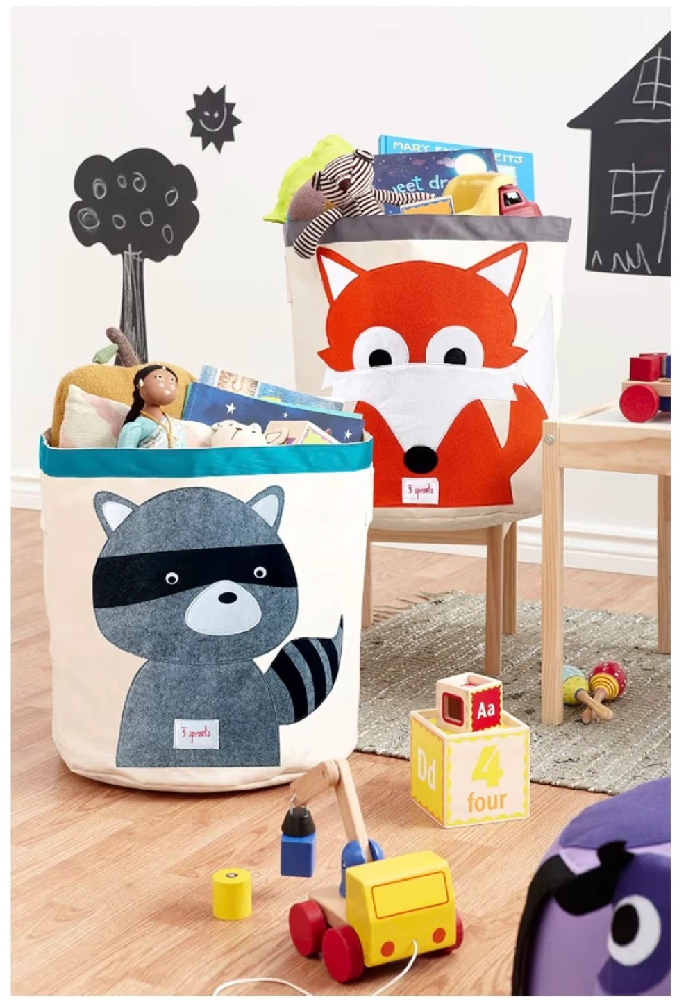 3 Sprouts Fox Storage Bin - photo 2