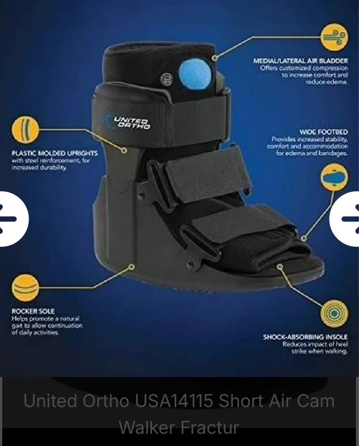United Ortho Walker Boot Fracture Boot - photo 2