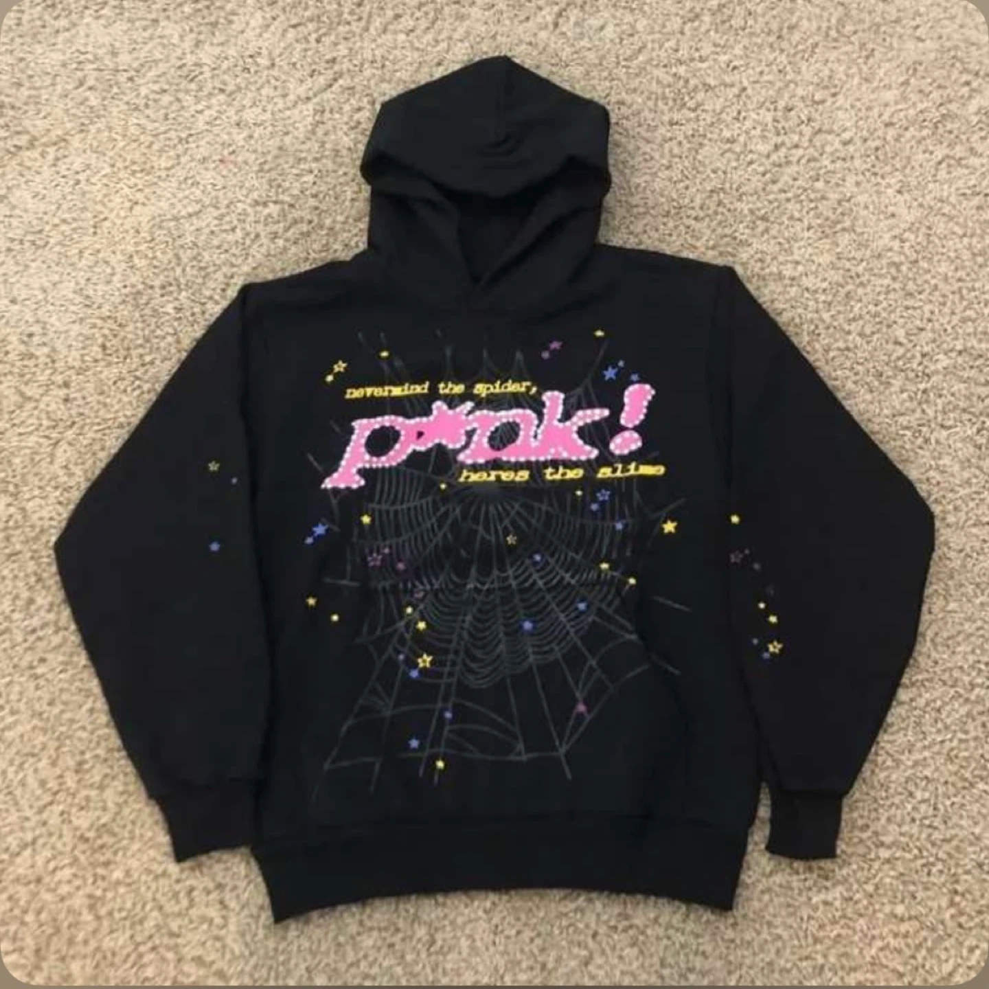 🔥 Viral Spider Web Hoodie 🔥 Y2K Streetwear Must-Have