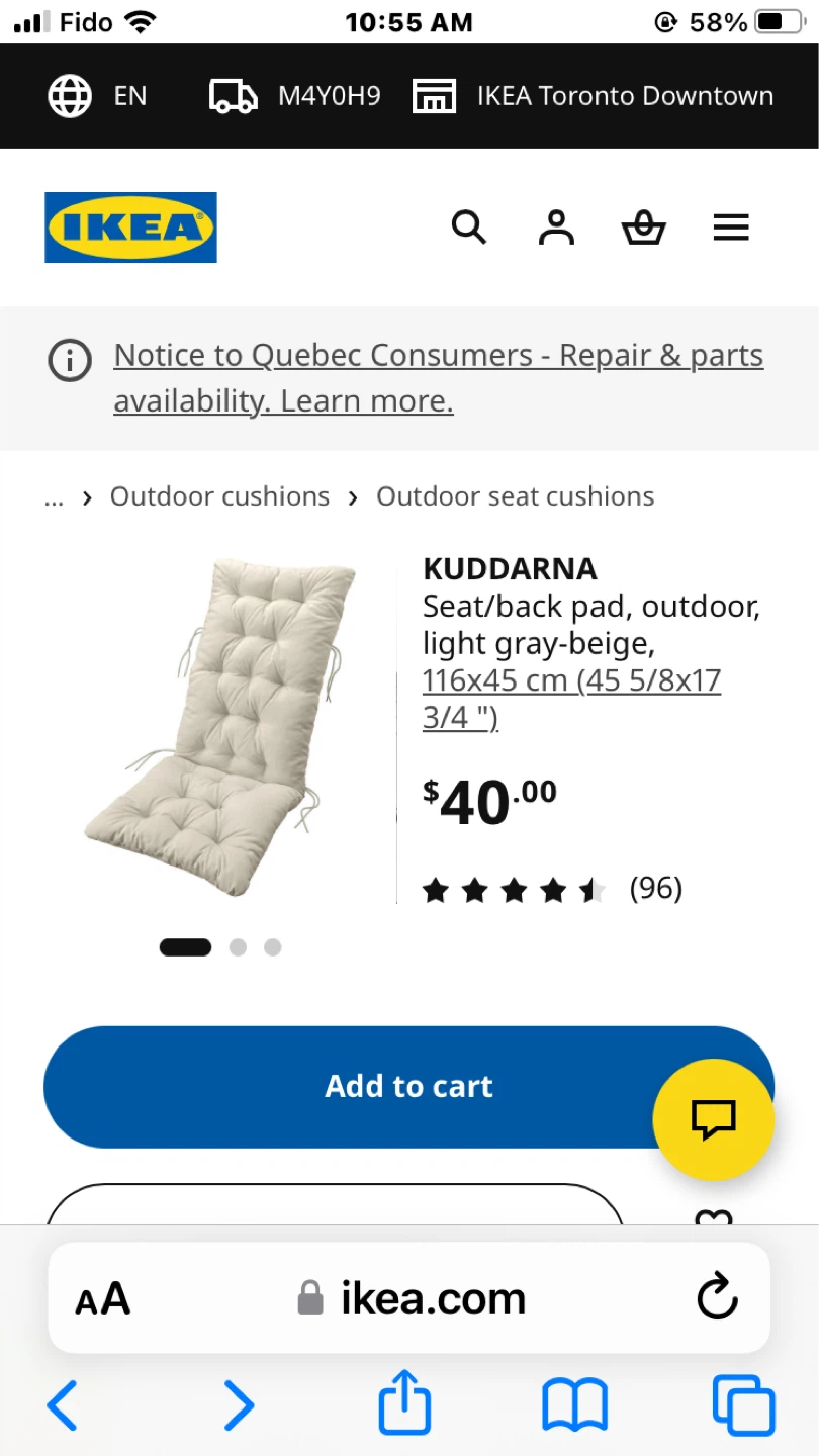 2 Cream Cushions - photo 3