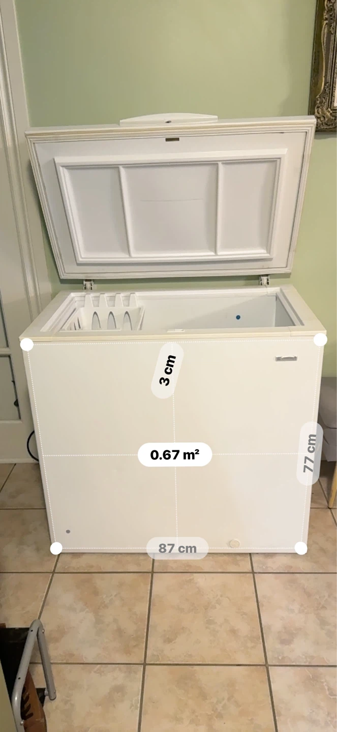 White Chest Freezer - photo 3