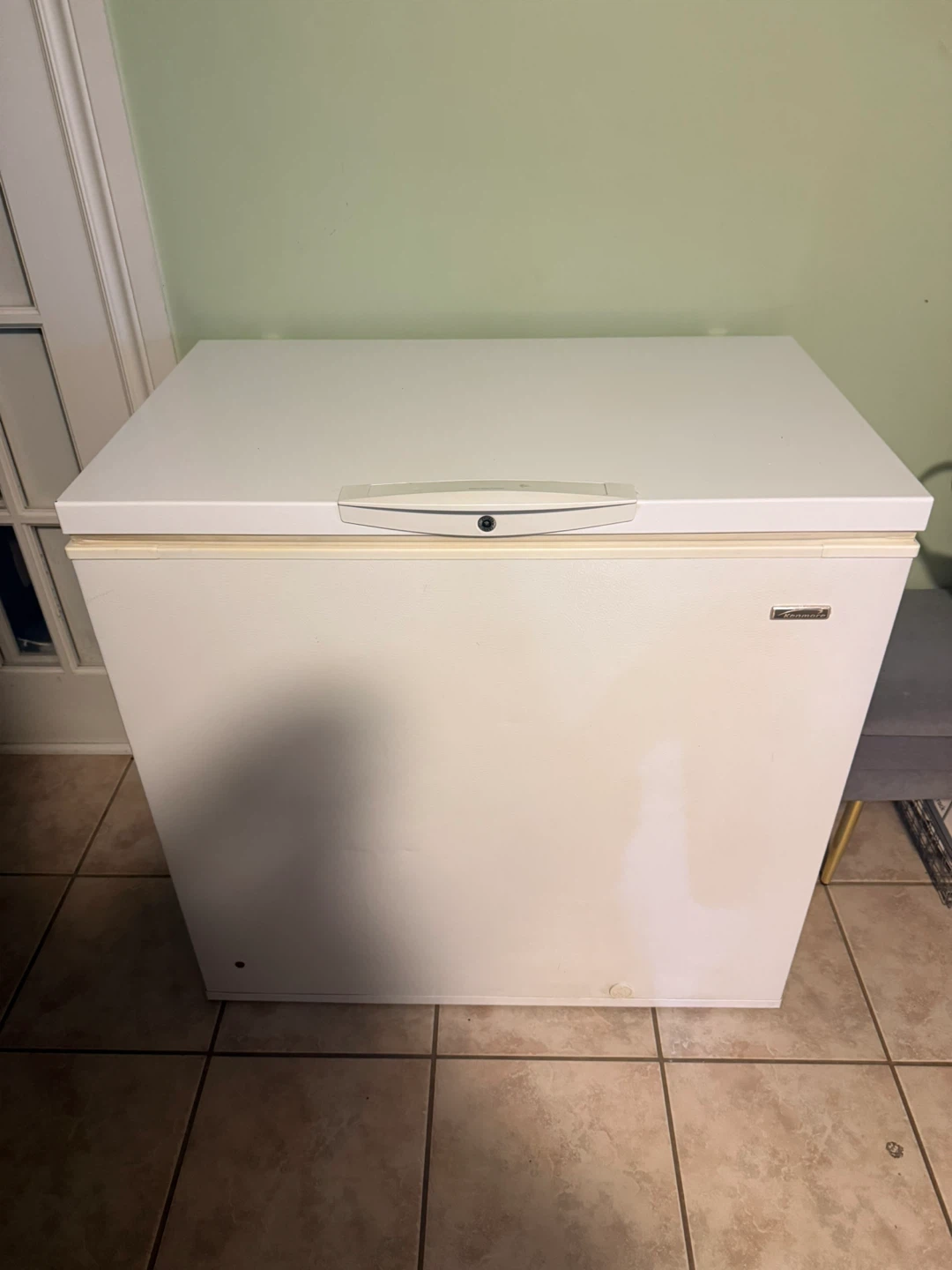White Chest Freezer