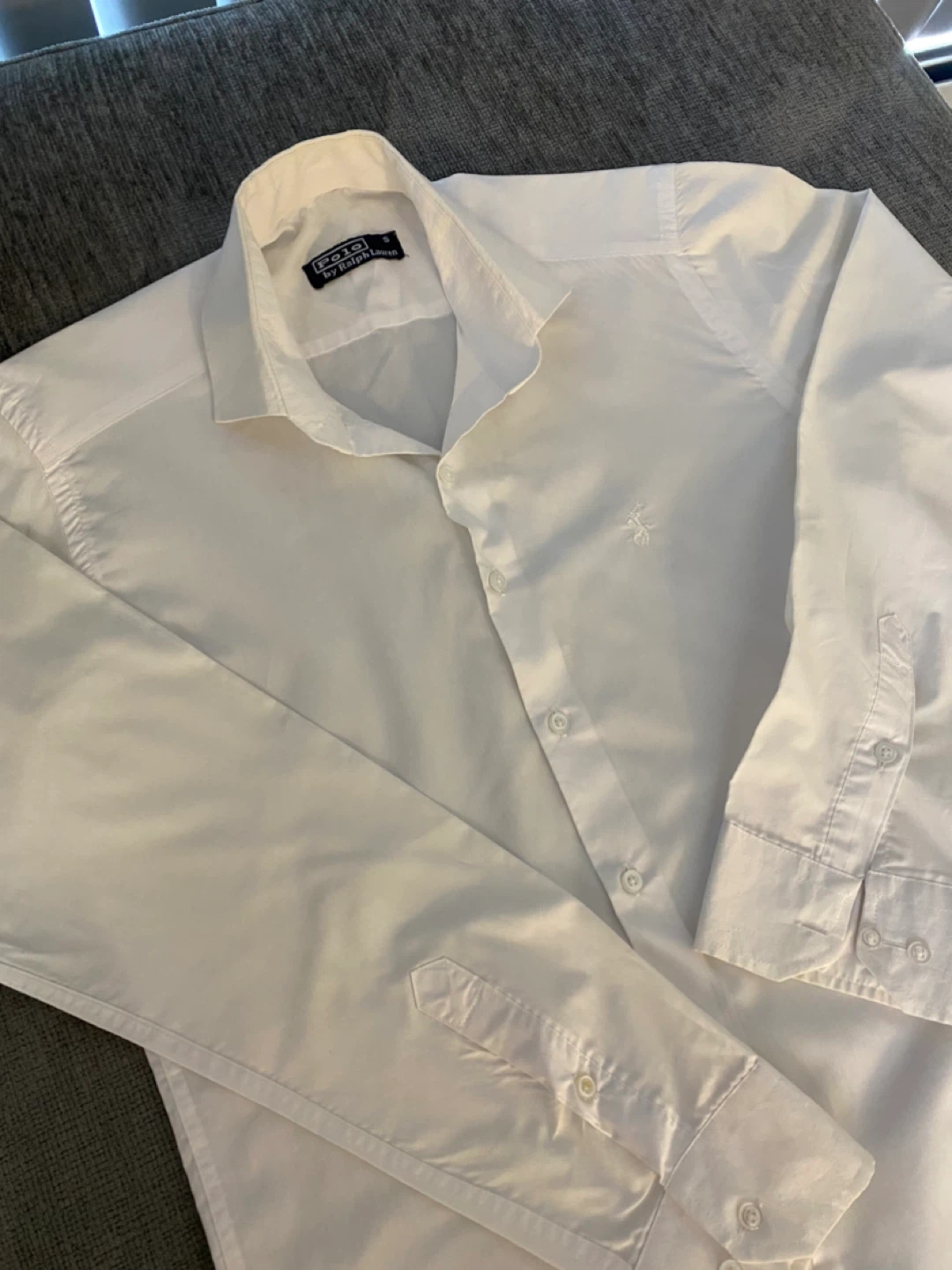 Polo by Ralph Lauren White Button-Up Shirt