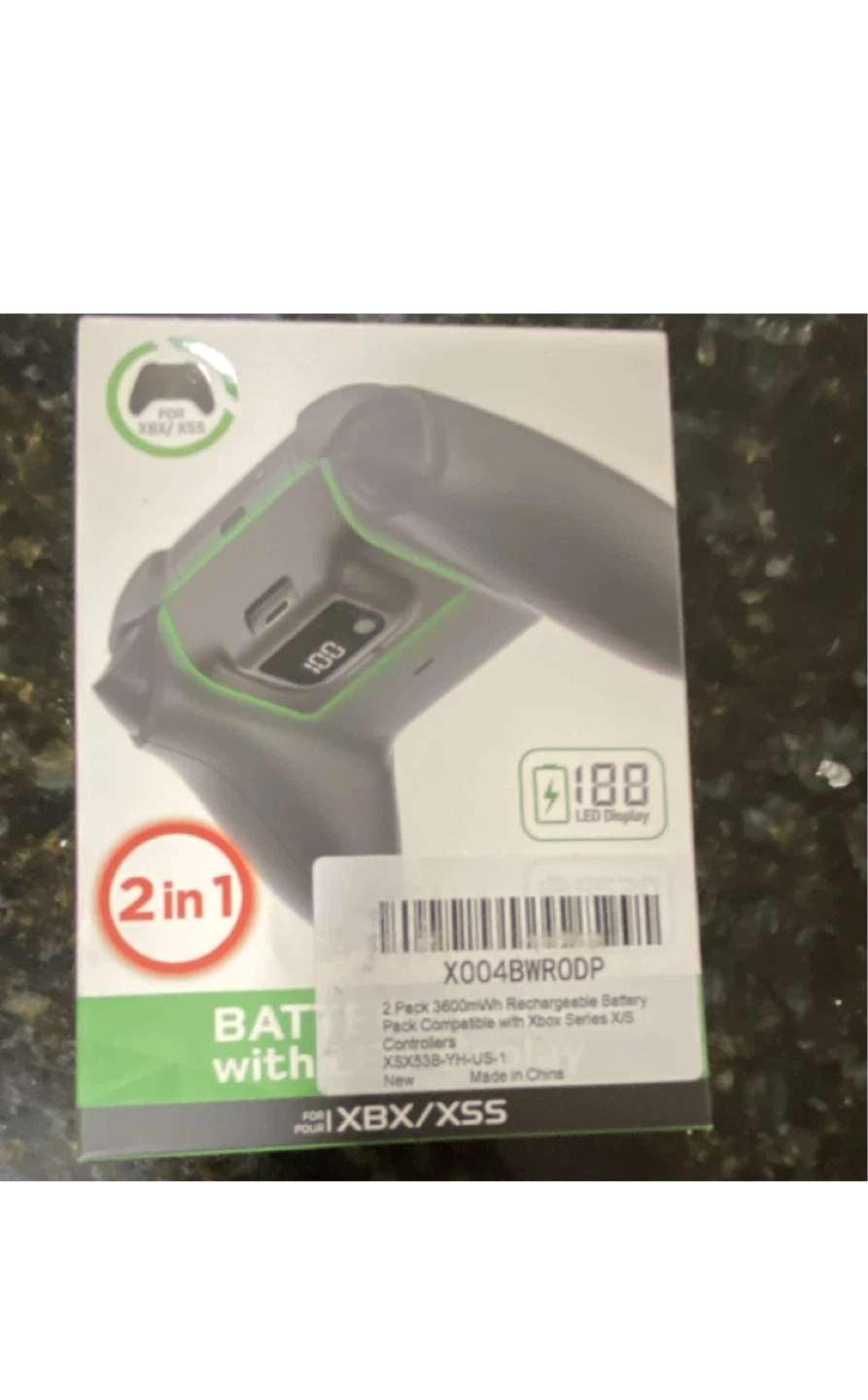 2-Pack Rechargeable Battery Pack for Xbox Series X/S