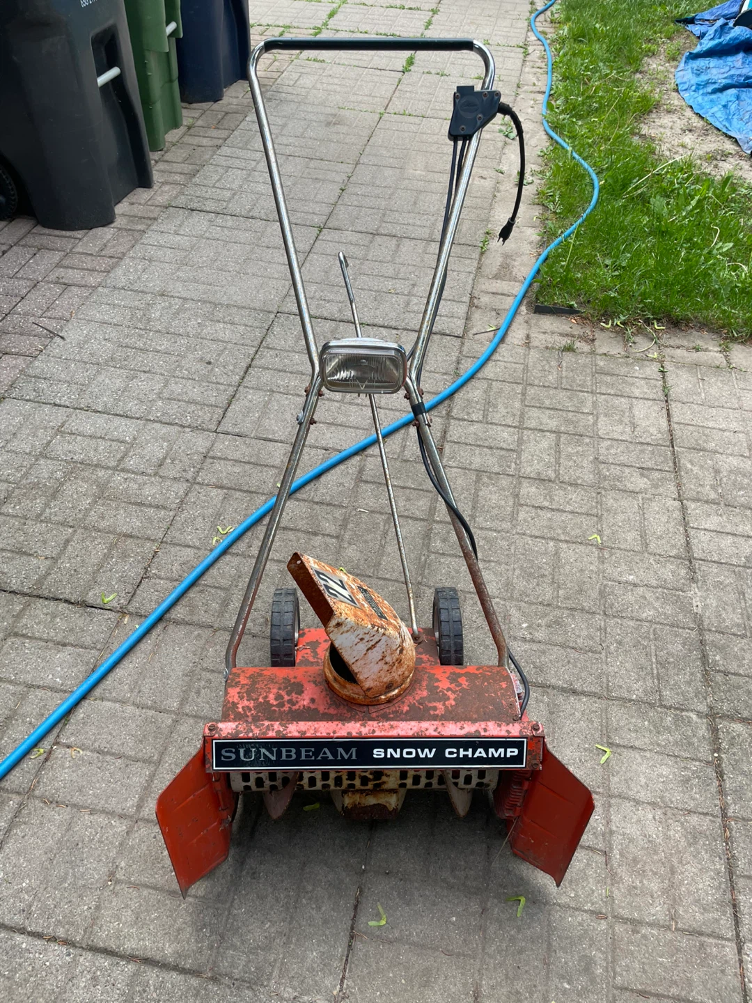 Snow blower electric (As it’s) - photo 2
